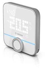 Bosch Smart Home Raumthermostat II für kabelgebundener Heizsysteme, 230 V, kompatibel mit Google Assistant und Alexa
