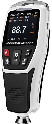 VOLTCRAFT SDM-2125 Schichtdicken-Messgerät 0-1250 µm