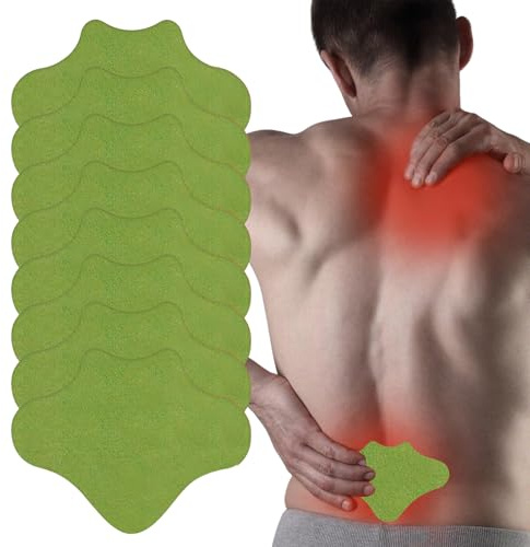 60 Stück Pain Relief Patch, Kräuter Schmerzlinderungspflaster Wärmepflaster Rücken Rückenschmerzen, Schmerzpflaster für Taille,Knie,Rücken,Nacken