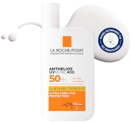 La Roche-Posay Anthelios UVmune 400 Invisible Fluid Sonnenschutzmittel LSF 50+, 50 ml