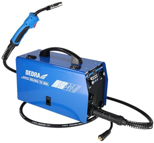 Inverter-Schweißmaschine 160A IGBT MIG/MAG, mit WIG, MMA Funktion, TIG-Methode, HOT START Funktion, ANTI STICK System, ARC FORCE System, LCD-Display, IGBT-Technologie, 230 V