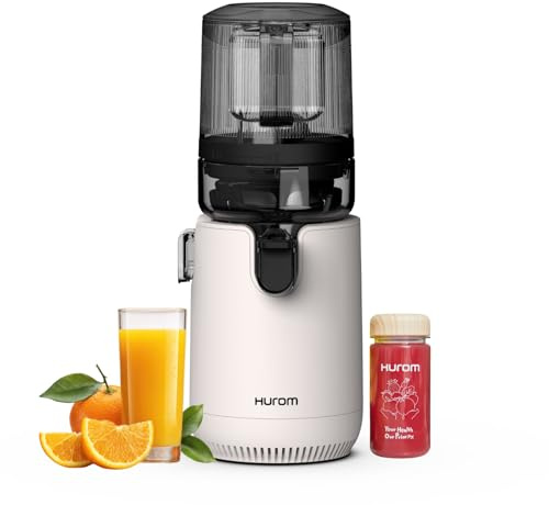 Hurom E50ST Neuer Slow Juicer | Elektrische Kaltpresse | Entsafter für Gemüse & Obst | 1.6L Kapazität | Automatische Entsaftungsfunktion | BPA-frei | 10 Jahre Garantie | 150W
