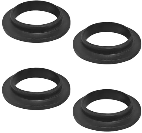 Qrity 4 Stück O Ring Dichtungen, Dichtung Waschbecken Ablauf, 40mm O-Ringdichtung, Dichtringe Unterlegscheiben, für Siphon