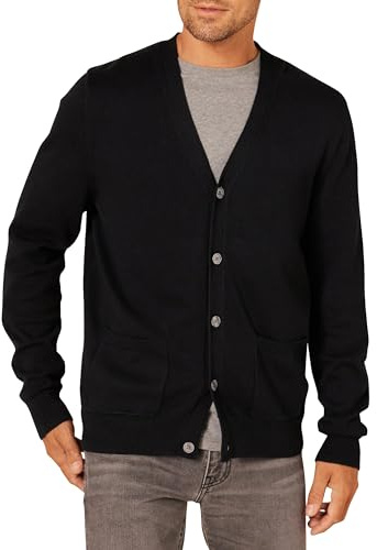 Amazon Essentials Herren Cardigan aus 100% Baumwolle