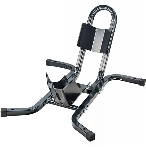 STIX Motorradständer Vorderrad – 15–21 Zoll – für Reifenbreite 100–130 mm – bis 500 kg – Graphit – Werkstatt & Transport