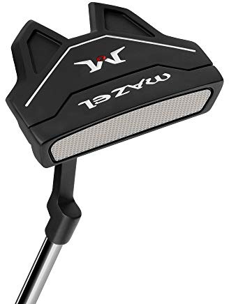Mazel GS3 Golf-Putter für Herren, Rechtshänder, 86,4 cm, Premium-Schläger-Putter, CNC-gefrästes Gesicht, Putter-Schlägerhaube im Lieferumfang enthalten