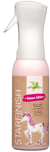 Bense & Eicke StarFinish *Unicorn Edition* 500 ml, Mähnen-, Schweif- und Fellglanzspray für Pferde, staub- und schmutzabweisend, knotenfrei und leicht kämmbar