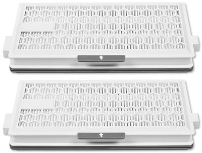 KEEPOW 2 HEPA Airclean Plus 50 Filters für Miele Complete C3 C2 Powerline | S8340 Staubsaugerfilter, Air Clean SF-HA 50, für Complete C2 C3 Compact C1 C2, 2 Pack Staubsauger Ersatzteile Zubehör