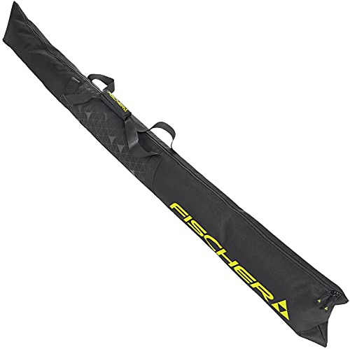 Fischer Skicase Eco Alpine 1 Pair, schwarz/gelb, 175 cm
