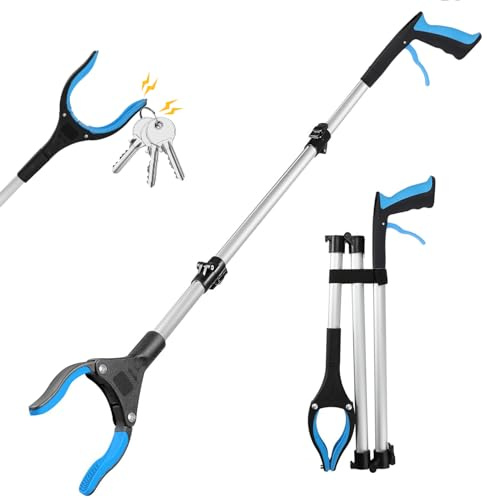 GothicBride 109cm Faltbare Greifer für Senioren Müllzange mit Magnetspitzen