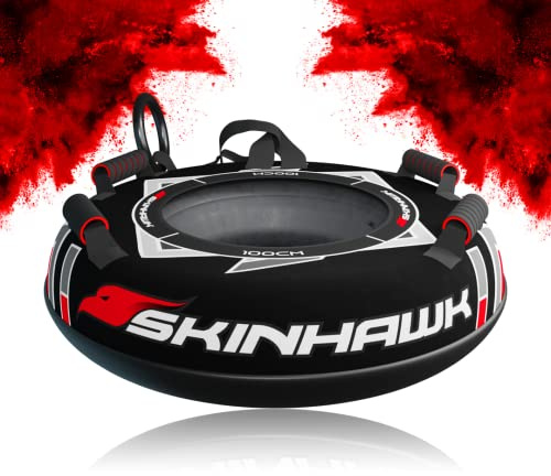 Premium Profi Snow Tube Schlitten Bob Rodel Reifen Schneereifen Rutschreifen von Skinhawk