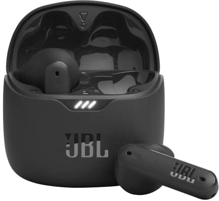 JBL Tune Flex TWS – Wasserdichte, True-Wireless In-Ear-Kopfhörer mit Noise-Cancelling - Schwarz – Mit bis zu 32 h Musikwiedergabe