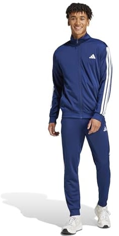 adidas Herren Sportswear Basic 3 Stripes Tricot Tracksuit