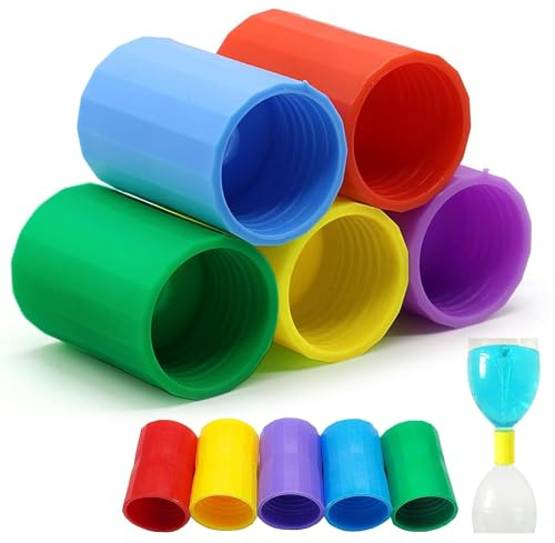 10 Stück Tornado Hexagonales Wasser, Tornado Verbinder Flasche Wasserverwirbler Flaschenverbinder Tornado Maker für Tornado Herstellung, Wissenschaftliches Experiment, Prüfung, Bildung (4.8 x 3.3 cm)
