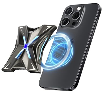 MOVE SPEED Externe Festplatte 2TB, Externe SSD bis zu 2060MB/s mit Magnetischer Befestigung & RGB-Licht, USB 3.2 Gen 2x2 PSSD aus Zinklegierung für PS5, Xbox, iPhone 17/16/15 Pro, Mac, PC