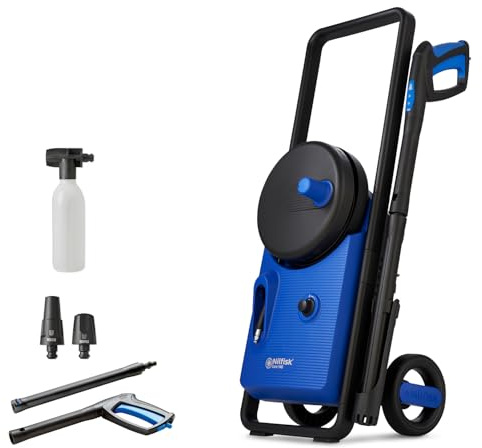 Nilfisk Hochdruckreiniger Core 140 Bar Druck mit In-Hand Power Control - Pressure Washer Für Terrassen, Werkstätten und Autos (1800 W)