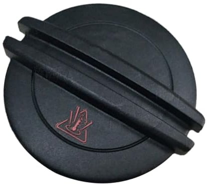 Okiyakusama Kühlerdeckel Kühlmittelbehälter V100890 5Q0121321 3C0121321 für Golf MK5 MK6 MK7 Fahrzeugersatzteile Stabile Leistung, Schwarz