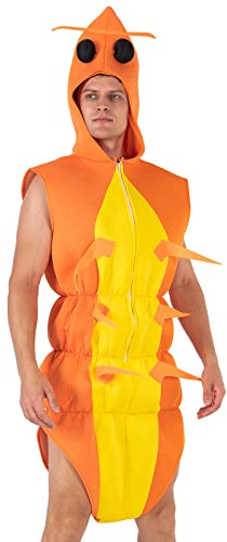 nezababy Shrimp KostüM Hummer Garnelen Onesie FaschingskostüM Unterwasserwelt Meer Tier Fisch Meeresbewohner KostüM Erwachsene