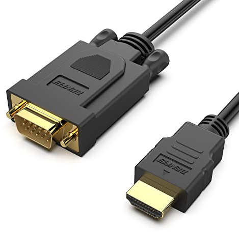 BENFEI HDMI zu VGA Konverter-Kabel 0,9M, Unidirektional D-SUB 15 Pin M/M Unterstützung Volles 1080P Signal für Laptop, HDTV, Monitoren, Projektor, Fernsehapparat