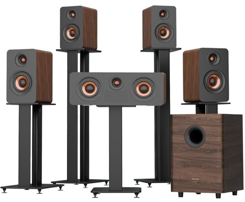 HiWill-Audio M514 5.1.4 Hi-Fi Heimkino-System mit Dolby | 900 W, Mitteltöner mit 4 Surround-Lautsprechern, 25-Hz-Subwoofer