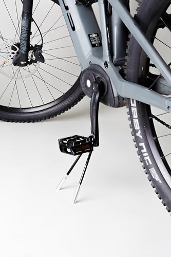 Generisch Fahrradständer ausschließlich für Fully und E-Fully,Bodenabstand zum Pedal ca.15-19cm abnehmbar, mobil, 125g, Halterung, verstellbar, robust, puristisch, Fullyständer