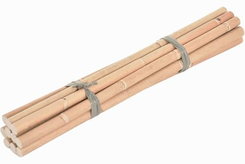 Korb-Outlet Rattanstöcke ungeschält/Rattan-Stange Manau Set Escrima/Übungs-Stöcke Arnis Kampfsport (20, Ø28-30mm / 68cm lang)