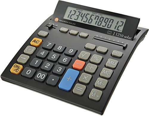 TA Tischrechner J 1210 solar Euro/B6409 12-stellig