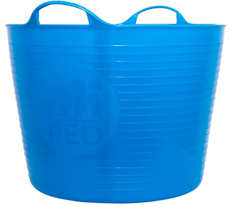 Bosmere Red Gorilla Kleine Flexible Kunststoffwanne, Spielzeugaufbewahrung, Wäsche, Gartenarbeit und mehr, 38 Liter