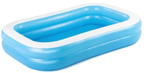 Bestway 54006 - Planschbecken 262x175x50cm Blue Rectangular Family Pool