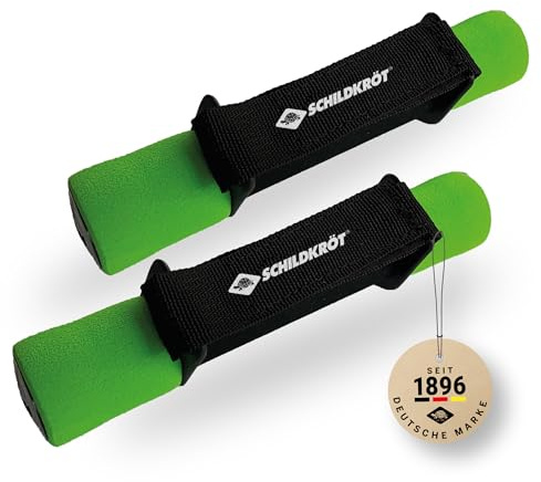 Schildkröt Soft Hantel Set, 2 x 0,5kg, Schwarz-Anthrazit, in Tragetasche, 960008