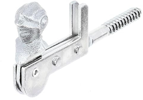 Alberts 314743 Fensterladen-Feststeller | Frauenkopf, zum Einschrauben | galvanisch verzinkt, dickschichtpassiviert | 115 mm