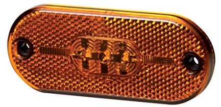 HELLA VALUEFIT 2PS 357 009-001 Seitenmarkierungsleuchte | Begrenzungsleuchte - Anhänger - Wohnwagen - LED - 12V - Schraubanschluss/Anbau - Kabel: 150mm - links/rechts