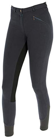 Covalliero Reithose Economic, Vollbesatz Kinderreithose, Schwarz, 122