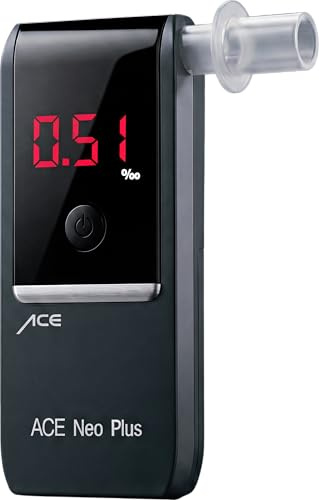 ACE 100051 Alkoholtester Neo, TU-Wien-Messgenauigkeit: 95,70% - Polizeigenau (Navy)