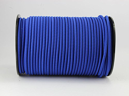 monoflex 20m Expanderseil 6mm blau Gummiseil Planenseil Spannseil elastisches Seil Plane