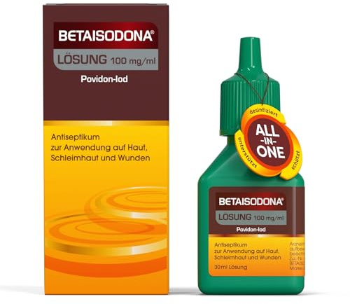 Betaisodona Lösung 30 ml Antiseptikum mit Povidon-Iod zur Haut-, Schleimhaut- und Wunddesinfektion