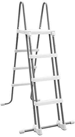 Intex 28076 Sicherheitsleiter, für Pools, Grau, 122 cm