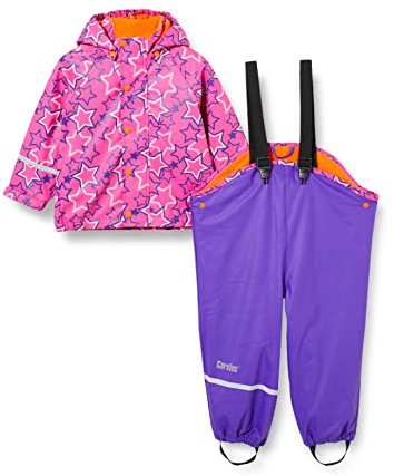 CareTec Unisex Kinder Rain Suit - Pu W. Fleece Regenmantel (1er Pack)
