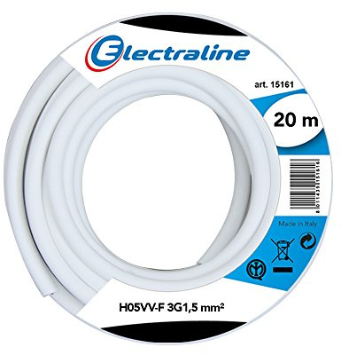 Kabel H05VV-F, 3G1.5 mm, 20 mt