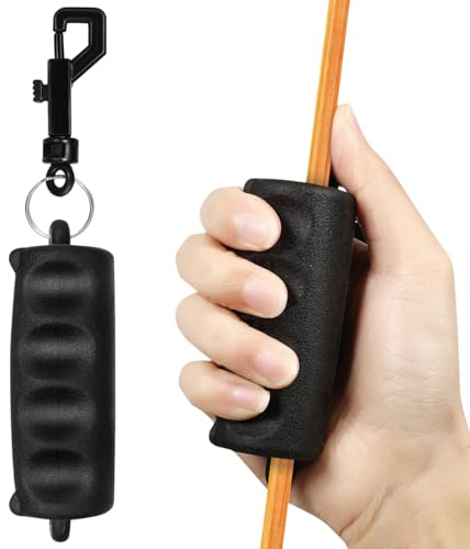 VORCOOL Anti-Rutsch Silikon-Pfeilzieher für Bogenschießen – Einfache Pfeilentfernung für Recurve-, Compound- und traditionelle Bögen (Schwarz)