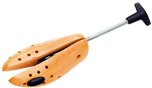 DELFA Schuhdehner, Schuhweiter, Schuhstrecker aus Buchenholz und Mechanik aus Metall für Damen Gr. 40-42 L