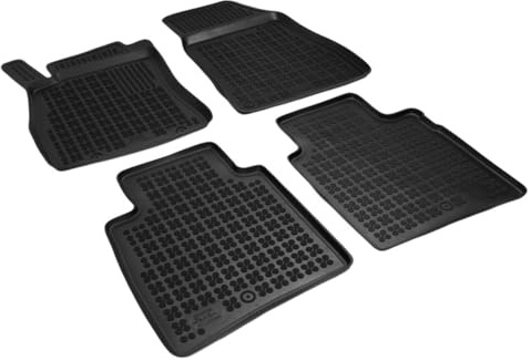 AZUGA 3D Gummi Fußmatten für Nissan Pulsar ab 2014 | rutschfest, wasserdicht, passgenau, TPE Gummimatten, hoher Rand Automatten, AZ10300263