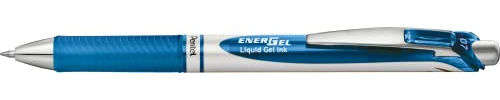 Pentel EnerGel XM BL77 Gelschreiber mit Druckmechanik, blau (1 Stück)