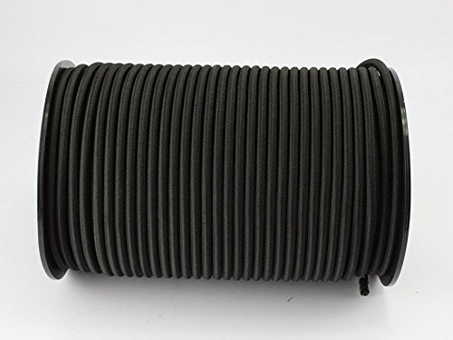 20m Expanderseil schwarz 8mm Gummiseil Planenseil Spannseil Elast, Seil Plane