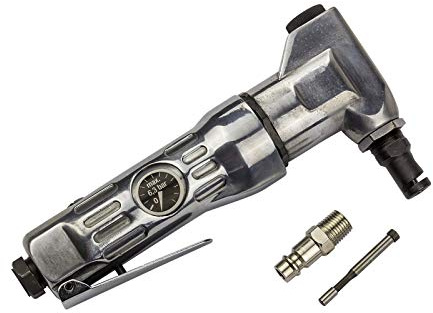 DEMA Druckluft Blechnibbler Blechschere für Karosserie, Dachblech & Metallbearbeitung, 6,3 Bar