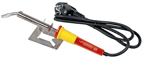 ROTHENBERGER Industrial Lötkolben, 100 W, inkl. Geräteauflage + CU-Spitze abgewinkelt/flach, 035959