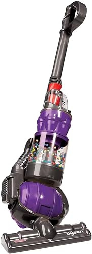 Casdon 66102, Dyson Ball | Miniatur-Dyson-Ball-Nachbildung für Kinder ab 3 Jahren | Mit Dreh-und Drehbewegung für realistischen Rollenspielspaß, braun