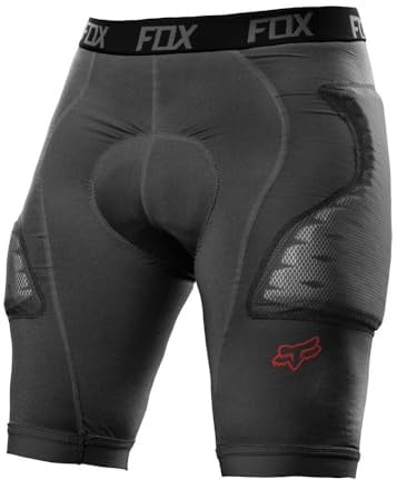 Fox Racing Titan Race Short Protektorenshort Herren, Grau, L