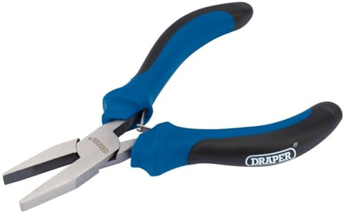 Draper 12536 Flachzange mit weichem Griff, 115 mm