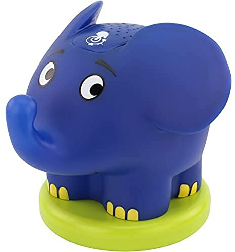 ANSMANN LED Sternenhimmel Projektor „Elefant“ aus der TV-Sendung mit der Maus, Touch Bedienung mit Musik, Einschlafhilfe als Nachtlicht für Mädchen & Jungen - Nachttischlampe Kinderzimmer